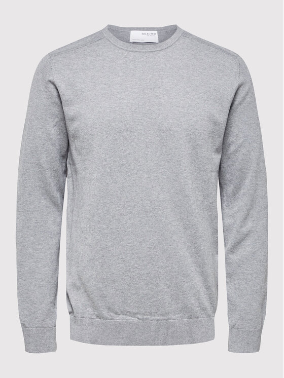Selected Homme Selected Homme Džemper Berg 16074682 Siva Regular Fit