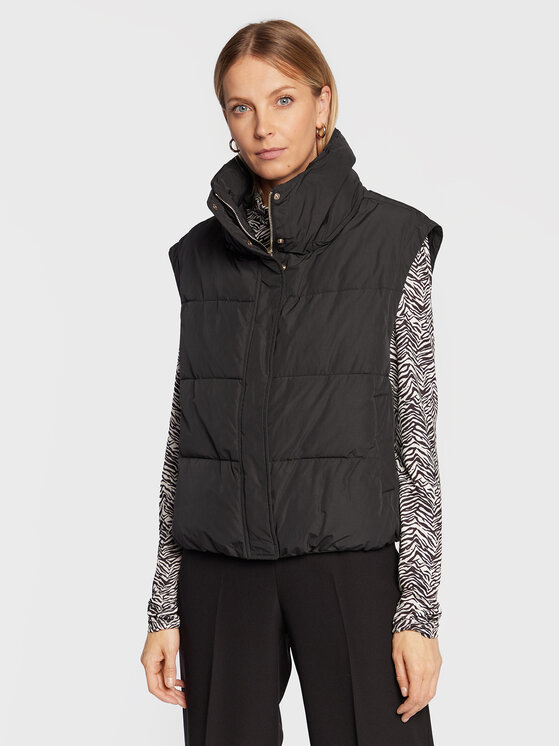 Patrizia Pepe Patrizia Pepe Зимно яке 2O0008/A150-K103 Черен Regular Fit