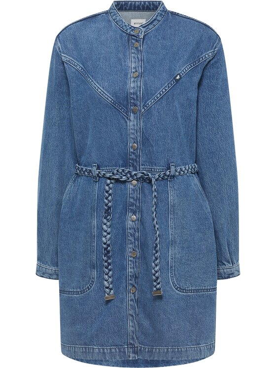 Mustang Mustang Vestito da giorno Style Paola Dress Blu Regular Fit