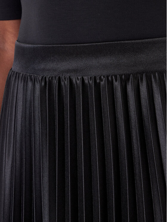 ONLY ONLY Fustă plisată Kolter 15356154 Negru Regular Fit