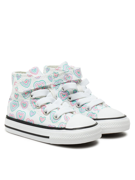 Converse Converse Tornacipő Chuck Taylor All Star Hearts Easy-On A08379C Színes