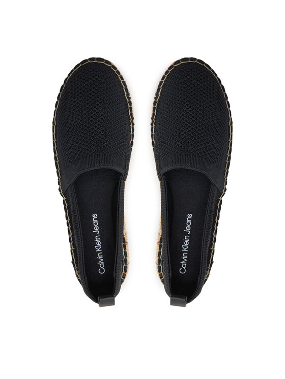 Calvin Klein Jeans Calvin Klein Jeans Espadrillas Platform Espadrille Uc YW0YW01377 Nero