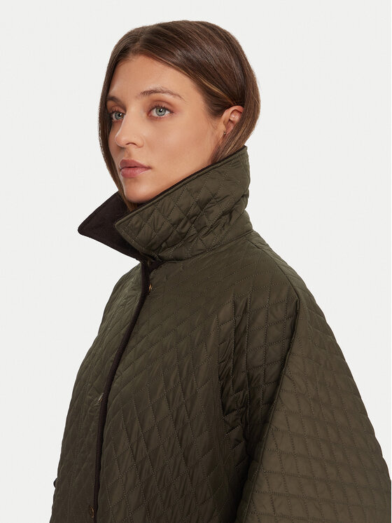 Barbour Barbour Bunda pro přechodné období Oakham LQU1857GN91 Zelená Regular Fit