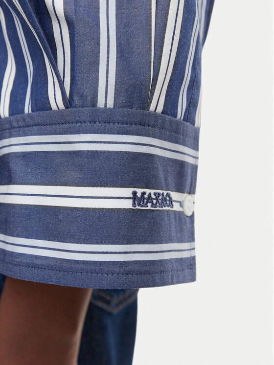 MAX&Co. MAX&Co. Koszula Camicia 2616111054200 Granatowy Regular Fit