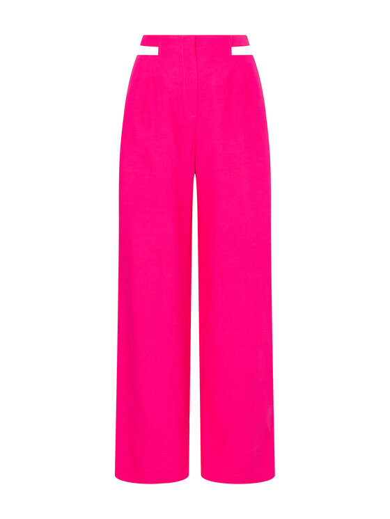 LAURELLA LAURELLA Dámské kalhoty Laurella 3UL022501 Růžová Regular Fit