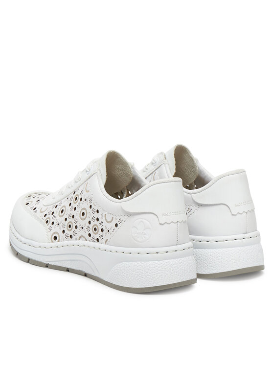 Rieker Rieker Sneakersy N6506-80 Bílá