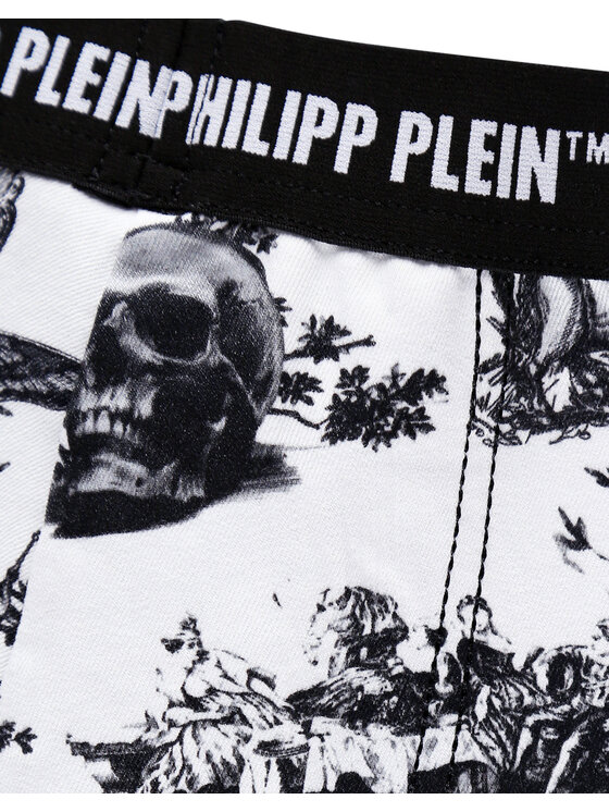 PHILIPP PLEIN PHILIPP PLEIN Jeggins 3865 Bílá Comfort Fit