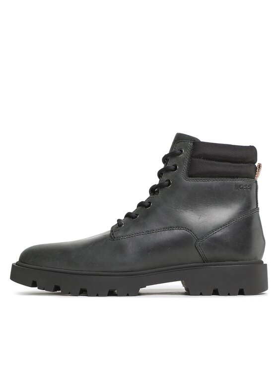 Boss Schnürstiefeletten Adley 50487952 10248220 01 Schwarz | Modivo.de