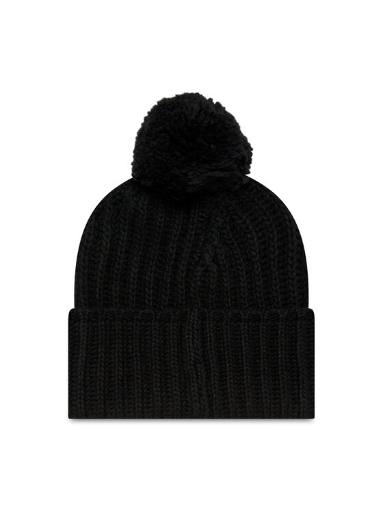 Calvin Klein Calvin Klein Шапкa Oversized Knit Beanie W/Pompom K60K608535 Чорний