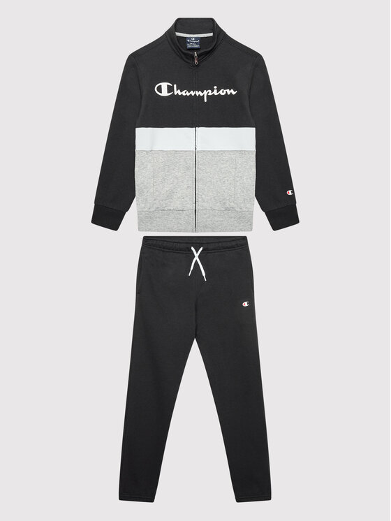 Champion Tuta 306036 Nero Regular Fit • Modivo.it