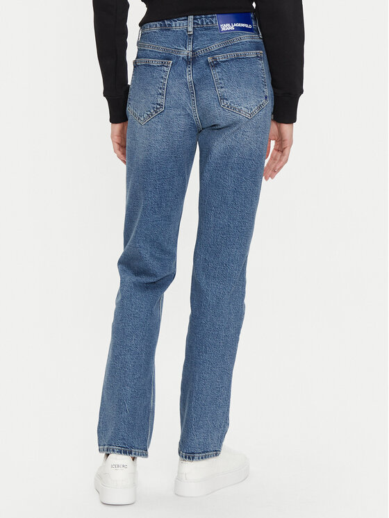 Karl Lagerfeld Jeans Karl Lagerfeld Jeans Jeansy 246J1111 Modrá Straight Fit