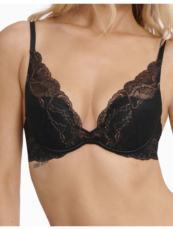 Esotiq Esotiq Biustonosz push-up 40995 Czarny