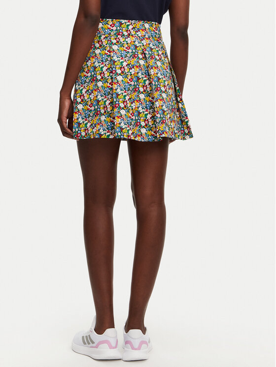 adidas adidas Trapezförmiger Rock Liberty London JC7774 Bunt Loose Fit