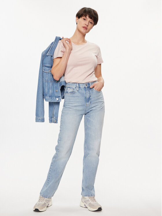 Calvin Klein Jeans Calvin Klein Jeans Džínsy J20J222779 Modrá Straight Fit