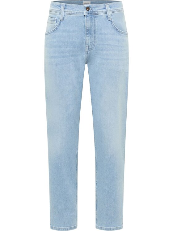 Mustang Mustang Jeans Denver Tapered Blu Straight Fit