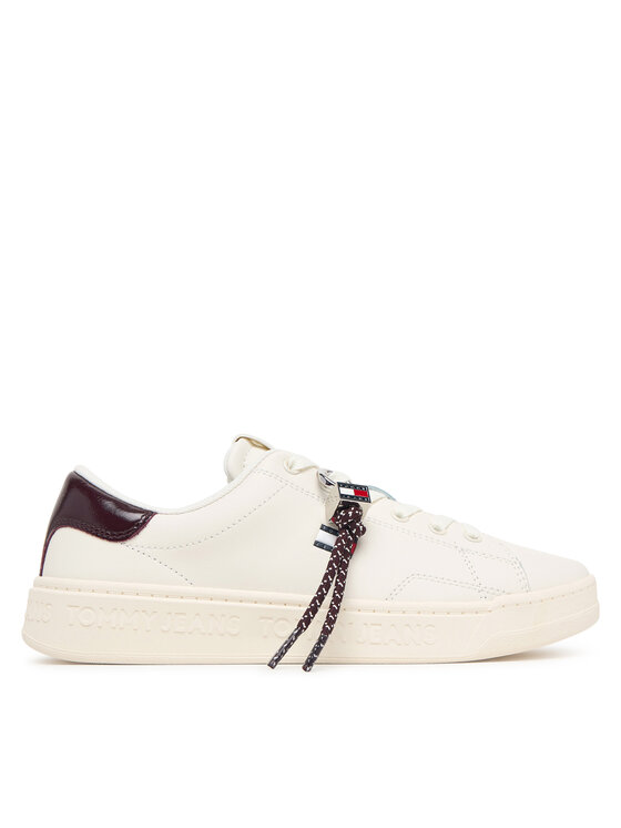 Tommy Jeans Sneakers Tjw Logo Sneaker EN0EN03129 Alb