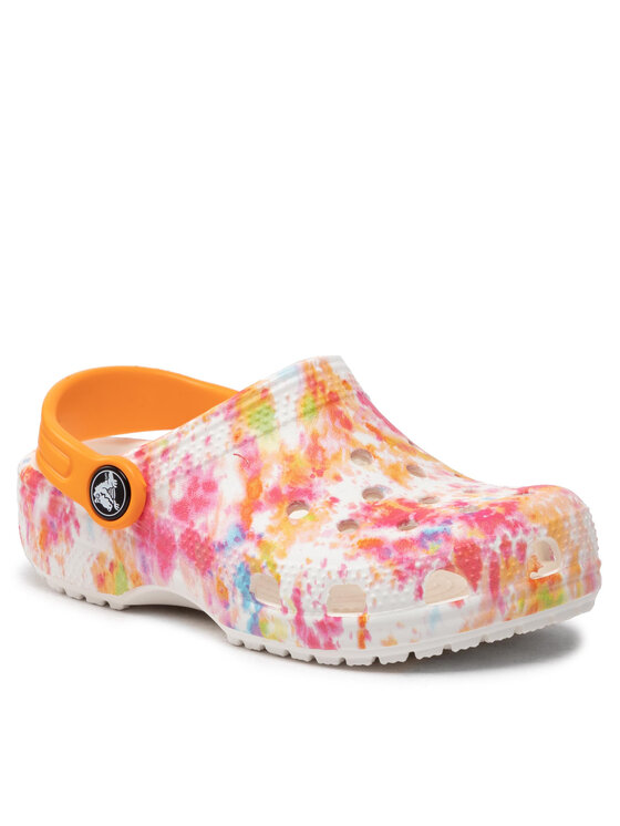 Crocs Crocs Шльопанці Classic Tiedye Graphic Clog K 206995 Кольоровий