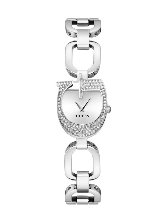 Guess Guess Hodinky GW0683L1 Stříbrná