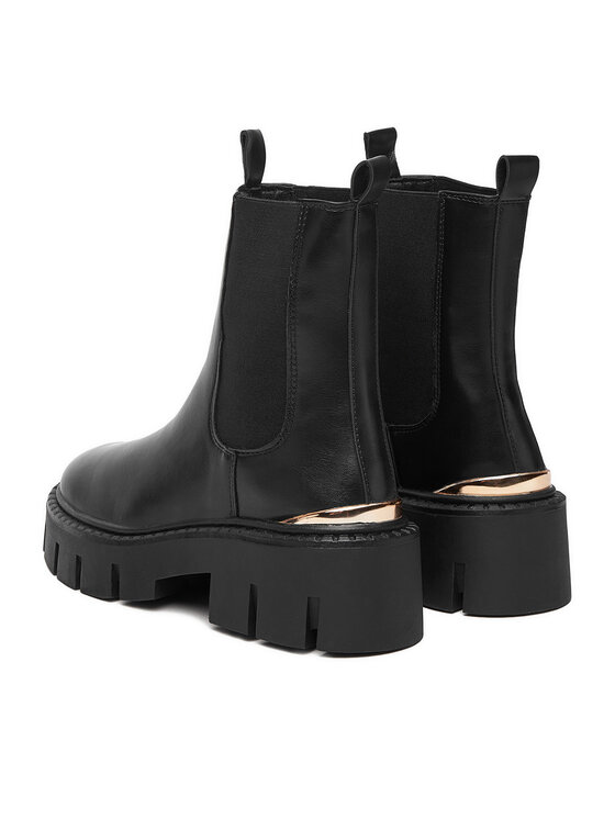DeeZee DeeZee Klassische Stiefeletten 24249-1 Schwarz