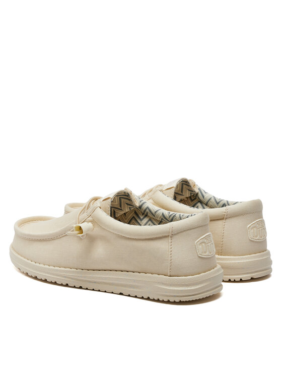 Hey Dude Hey Dude Мокасини Wally Canvas 40700-1KA Екрю