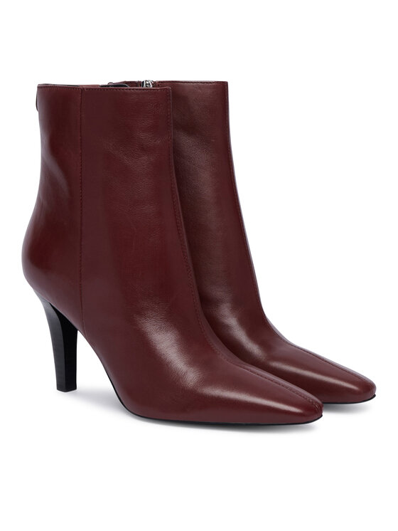 Guess Guess Čizme FLTRFF LEA10 Tamnocrvena