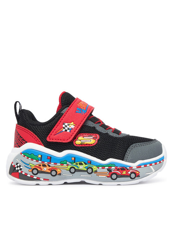 Skechers Skechers Sneakersy Play Scene 407312N/BKRD Czarny