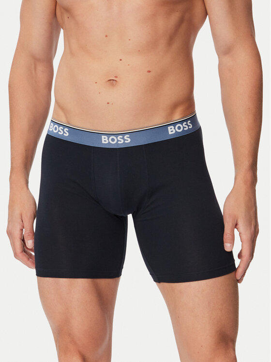BOSS BOSS Комплект боксерки BoxerBrLong 3P Power 50538142 Черен
