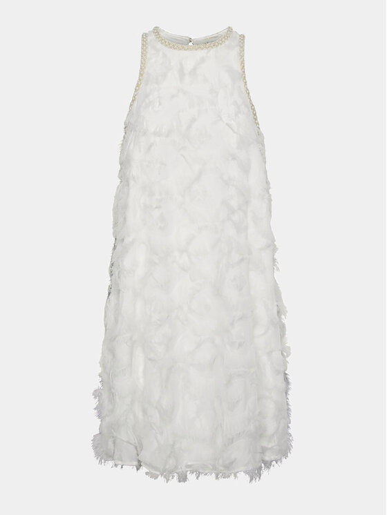 YAS YAS Sukienka koktajlowa Pazy 26028873 Biały Standard Fit