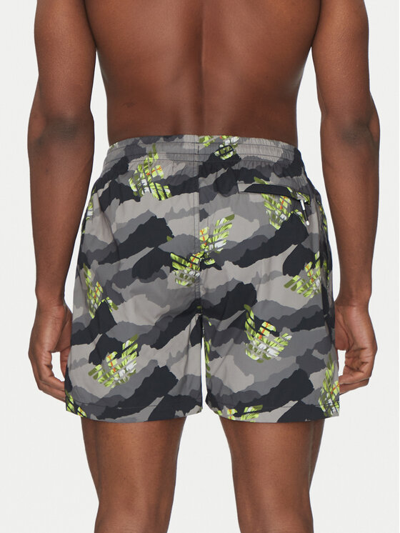 Emporio Armani Underwear Emporio Armani Underwear Szorty kąpielowe EM000688 AF12340 FC118 Czarny Regular Fit