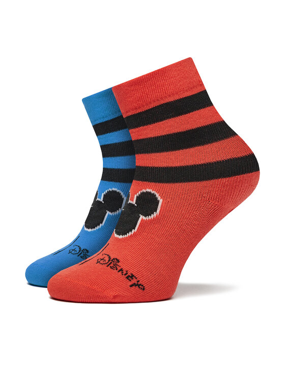 adidas adidas Sada 3 párů dětských vysokých ponožek Mickey Mouse Crew Socks 3 Pairs IB6776 Barevná
