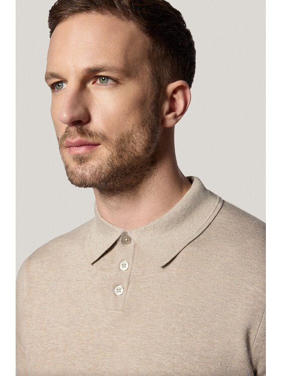 Próchnik Próchnik Polo PM7 PO073125000058 Beżowy Regular Fit