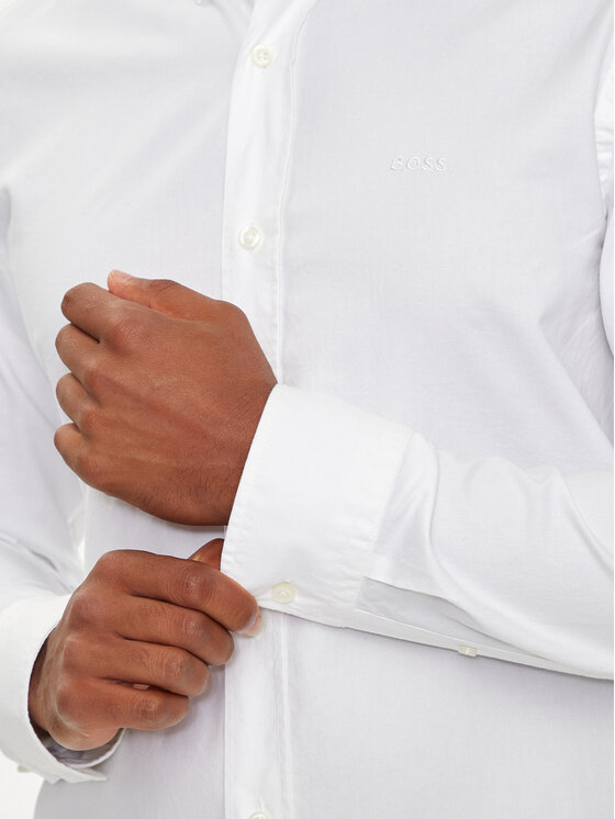 BOSS Boss Košulja 50520259 Bijela Casual Fit
