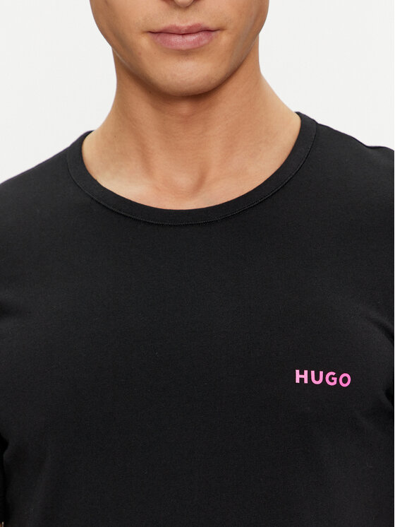 HUGO Hugo Komplekt kolmest t-särgist 50480088 Must Regular Fit