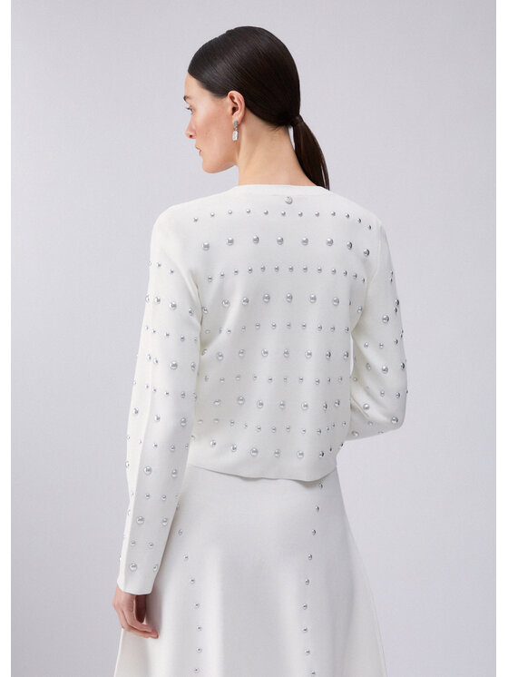 Liu Jo Liu Jo Cardigan WA6090MS55N10701 Bianco Regular Fit