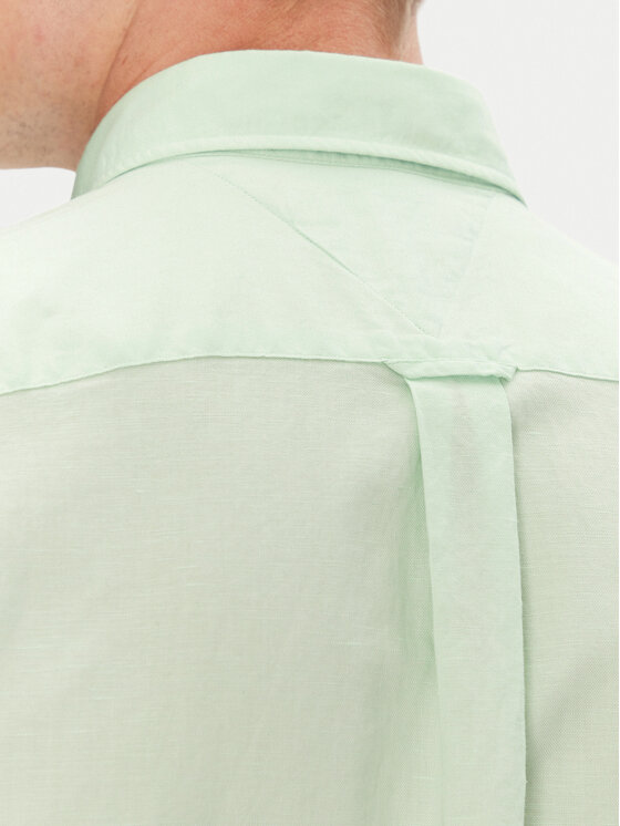 Tommy Hilfiger Tommy Hilfiger Πουκάμισο MW0MW40703 Πράσινο Regular Fit