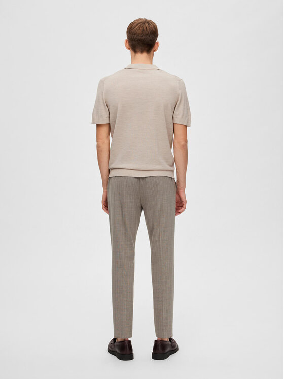 Selected Homme Selected Homme Polo marškinėliai 16088649 Smėlio