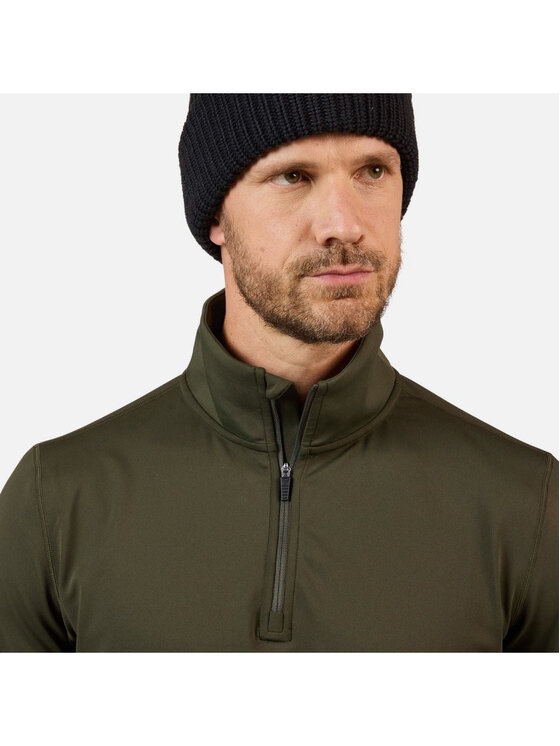 Rossignol Rossignol Bluza techniczna Mid Layer Stretch Hz Zielony ciemny Regular Fit