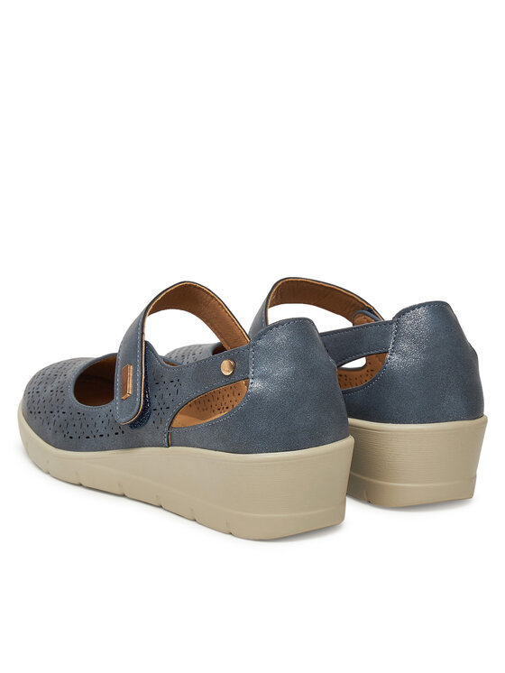Clara Barson Clara Barson Halbschuhe WFA3588-1 Dunkelblau