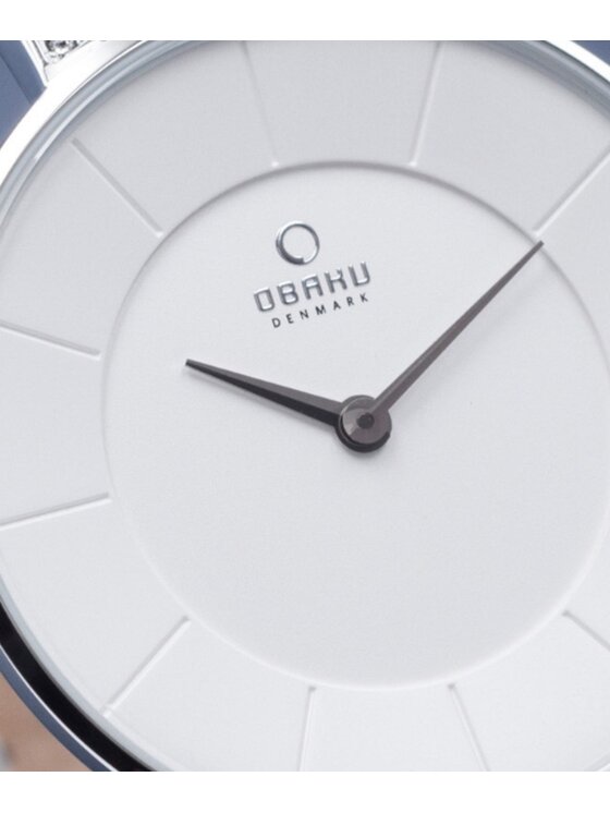 Obaku Obaku Ρολόι V158LECIRB Μαύρο