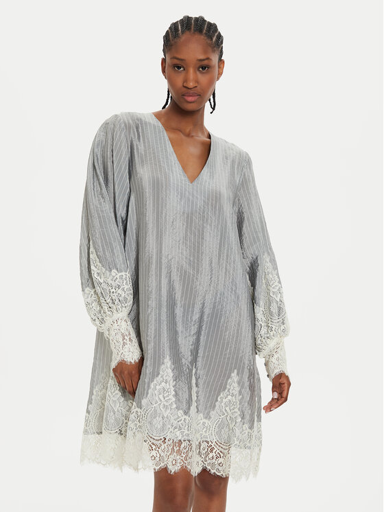 Karen by Simonsen Karen by Simonsen Haljina za svaki dan Pam 10105034 Siva Loose Fit