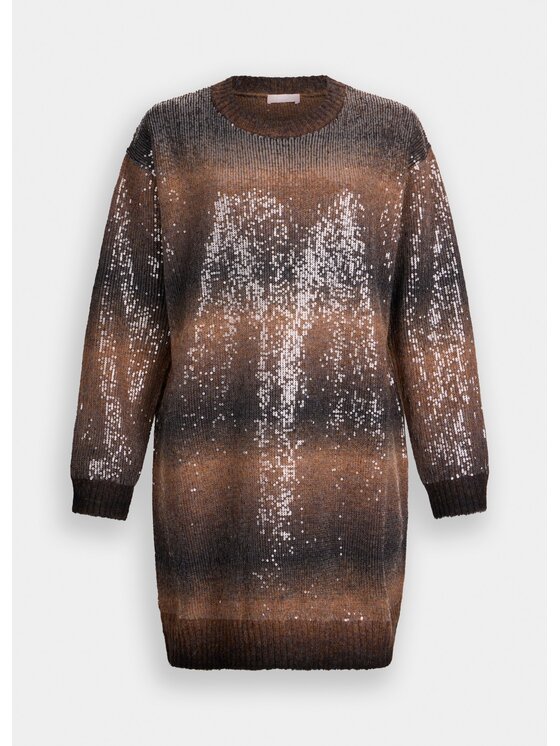 Liu Jo Liu Jo Abito da sera MF5488MA14RS9472 Marrone Regular Fit