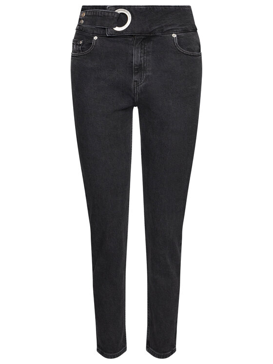 Calvin Klein Jeans Prigludę (Slim Fit) džinsai Mom J20J214559 Juoda Slim Fit  • Modivo.lt