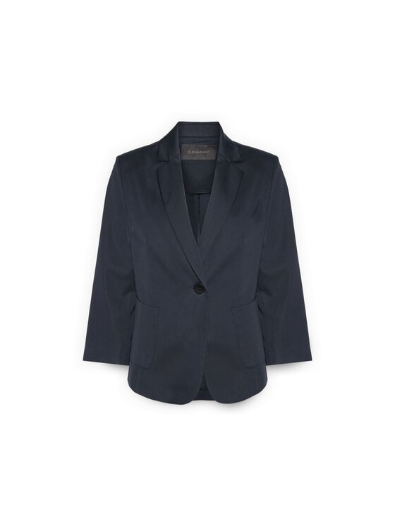 Elena Mirò Elena Mirò Marynarka R013P000146N054 Niebieski Slim Fit