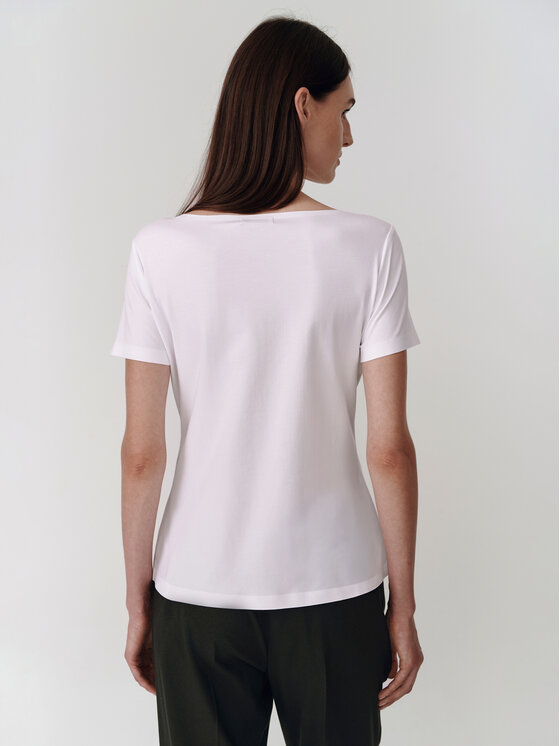 TATUUM TATUUM Bluzka MIKAJA Biały Classic Fit