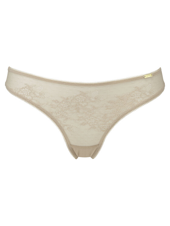 Gossard Gossard Stringi Glossies 13006 Beżowy