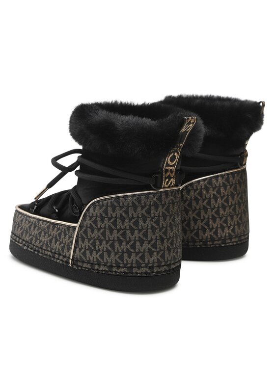 MICHAEL Michael Kors MICHAEL Michael Kors Śniegowce Zelda Bootie 40F2ZMFE5D Czarny