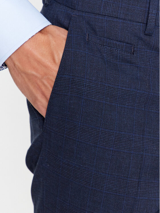 Boss Stoffhose 50502469 Dunkelblau Slim Fit | Modivo.de 