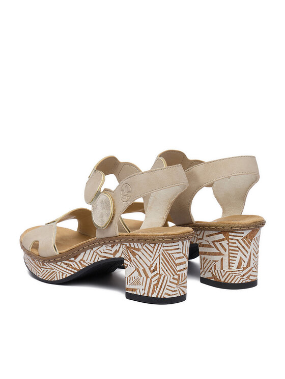 Rieker Rieker Sandali CEO-63876-62 Beige