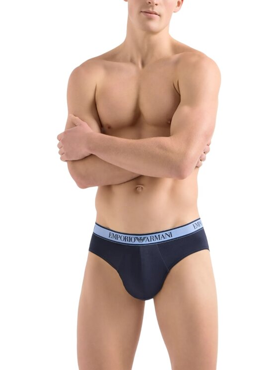 Emporio Armani Emporio Armani Set di 3 slip 3pack slip Emporio Armani logoband Multicolore