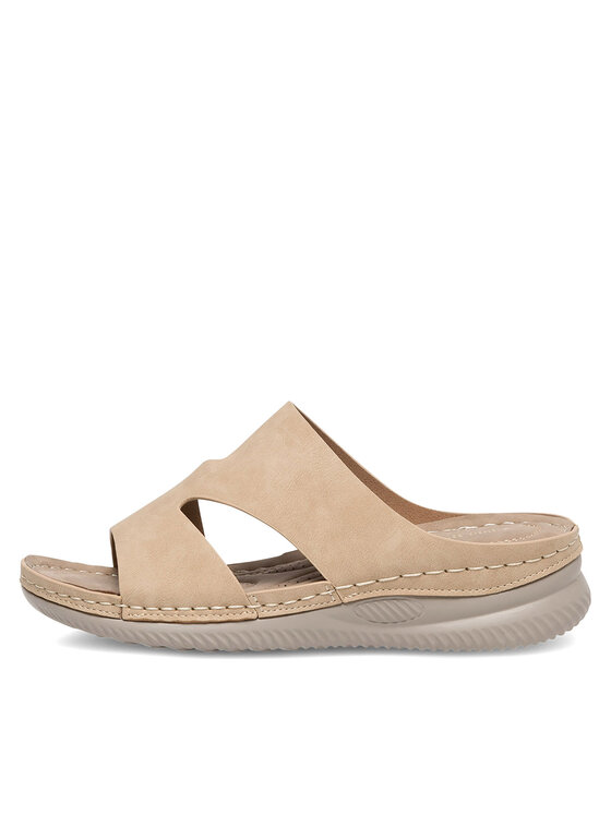 Clara Barson Clara Barson Pantoletten WYL0510-22 Beige